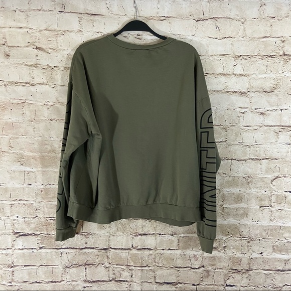 Olive green Los Angela’s long sleeve T-shirt XL - Picture 4 of 5